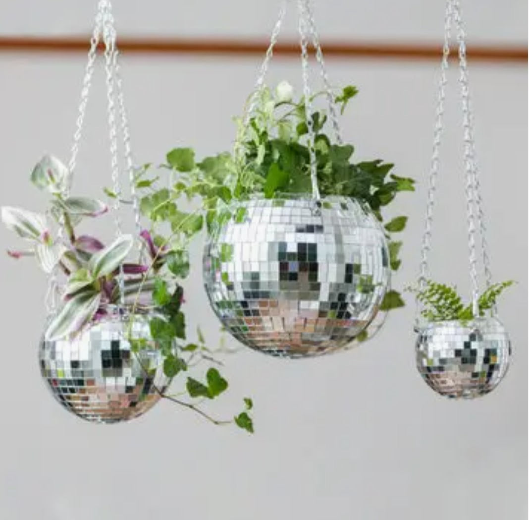 Large disco planter