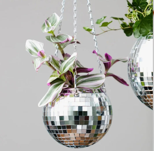 Small disco planter